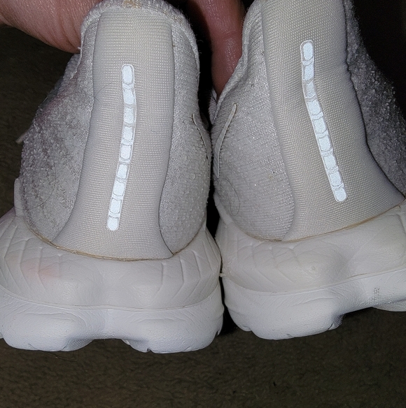 HOKA MACH 5 All-White Athletic Sneakers - Picture 4 of 14